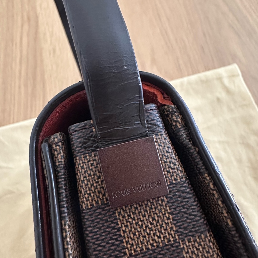 Louis Vuitton Tribeca Damier Ebene Shoulder Bag with dustbag - Picture 15 of 16